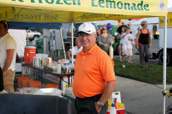 Popcorn Featival Rotary Booth and Workers
