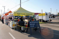 Popcorn Featival Rotary Booth and Workers